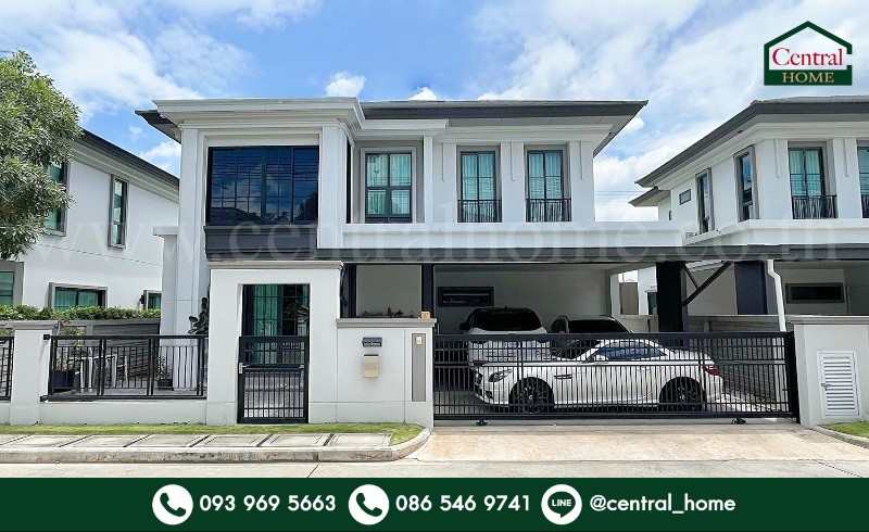 บ้านเดี่ยว เศรษฐสิริ กรุงเทพ - ปทุมธานี บ้านสวย พร้อมอยู่