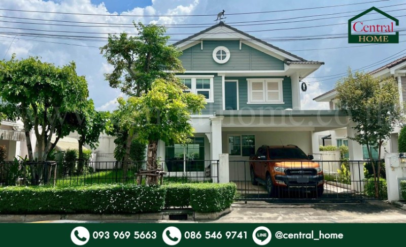 บ้านเดี่ยว วิลลาจจิโอ อยุธยา - บางปะอิน บ้านสวย พร้อมอยู่