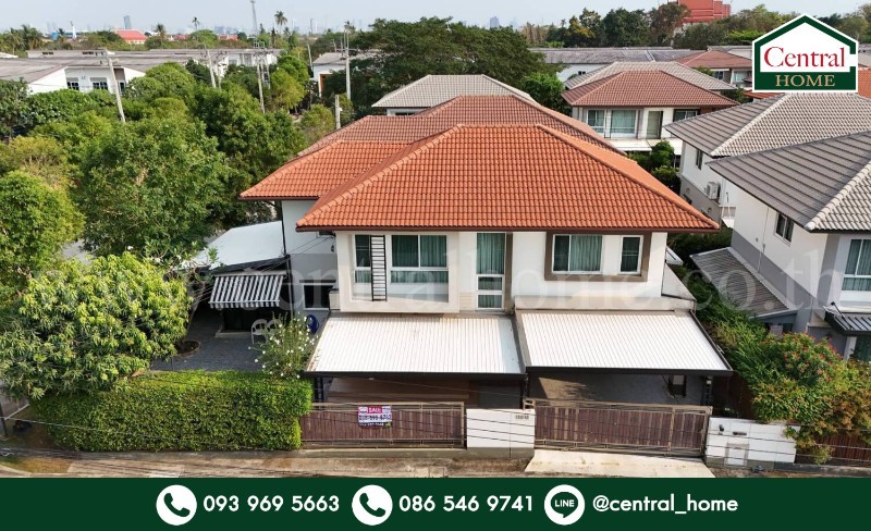 บ้านเดี่ยว คาซ่า เลเจ้นด์ พระราม 5 - ราชพฤกษ์ หลังมุม