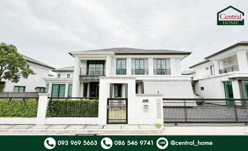 บ้านเดี่ยว เศรษฐสิริ กรุงเทพ - ปทุมธานี วิวสนามกอล์ฟ