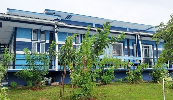 บ้านเดี่ยว บางเลน - นครปฐม  สไตล์รีสอร์ท ติดแม่น้ำท่าจีน