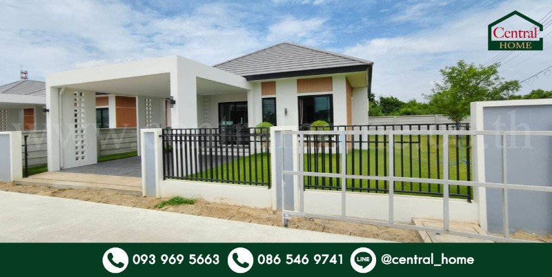 บ้านเดี่ยว ไพร์มวิลเลจ บางเลน - นครปฐม หลังมุม พร้อมเฟอร์