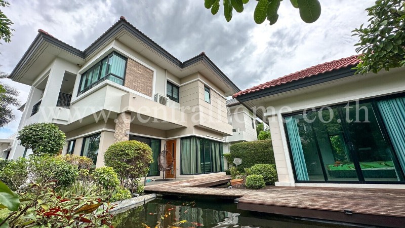 บ้านเดี่ยว แกรนด์ บางกอก บูเลอวาร์ด ราชพฤกษ์ - รัตนาธิเบศร์ หลังมุม