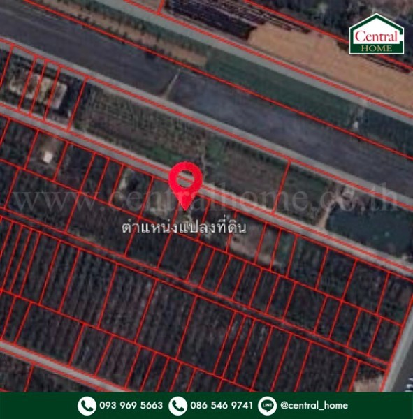 ที่ดินเปล่า 156.7 ตร.วา ถมแล้ว บัวปากท่า บางเลน - นครปฐม