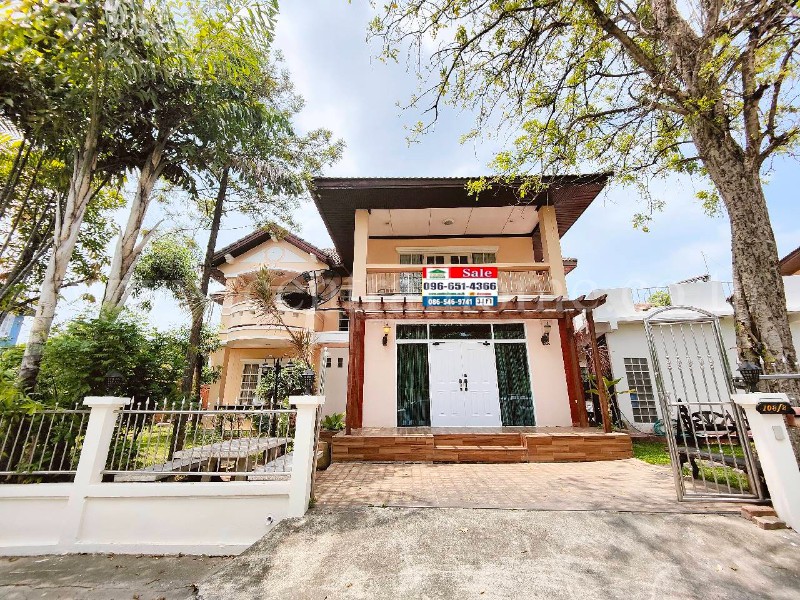 บ้านเดี่ยว มณีรินทร์ เลค แอนด์ ลากูน รังสิต - ปทุมธานี  วิวหน้าสวน วิวทะเลสาบ ใกล้ทางด่วน