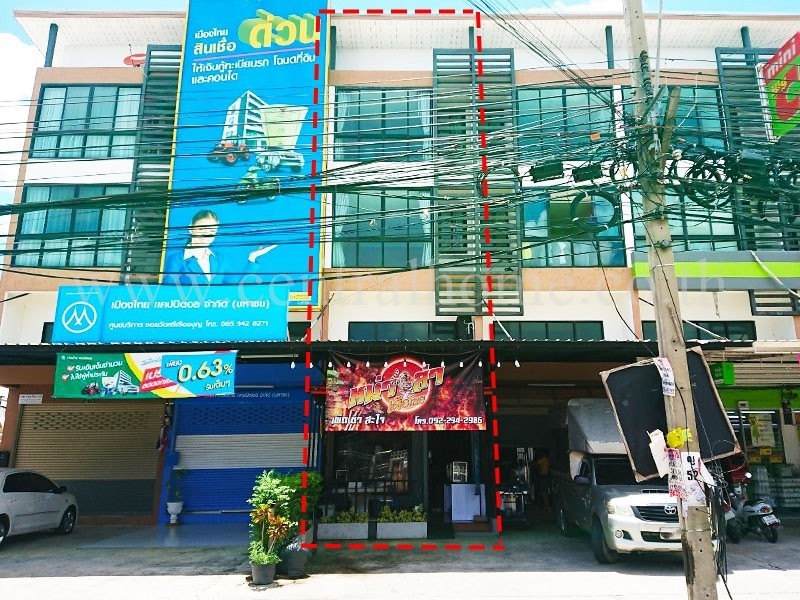 อาคารพาณิชย์ ปลายบาง ทำเลดี ใกล้ กาญจนาภิเษก เหมาะทำธุรกิจ