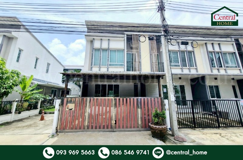 ทาวน์โฮม พลีโน่ ติวานนท์ - แจ้งวัฒนะ หลังมุม