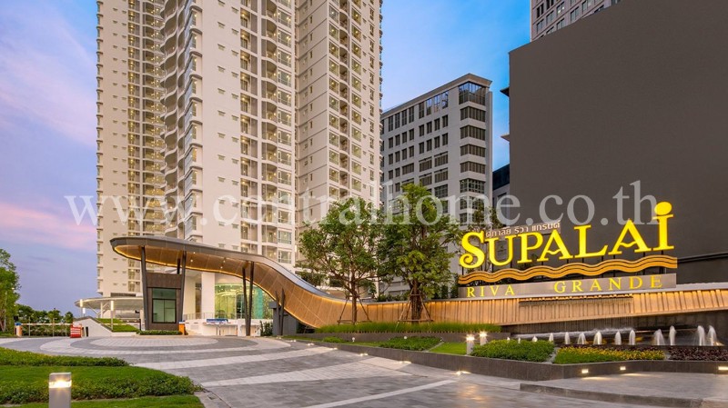 คอนโด ศุภาลัย ริวา แกรนด์ พระราม 3 บนโค้งแม่น้ำเจ้าพระยา ห้องใหม่ ไม่เคยผ่านการใช้งาน