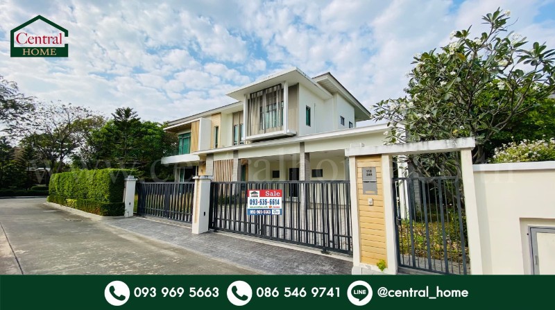 บ้านเดี่ยว เพอร์เฟค มาสเตอร์พีช เซนจูรี่ รัตนาธิเบศร์ หลังมุม แปลงใหญ่ ติด Master Club