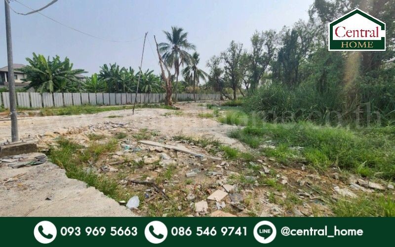 ที่ดินเปล่า 2-3-8 ไร่ ตารางวา ซอย มหาสวัสดิ์ - บางกรวย แปลงสวย ถมแล้ว