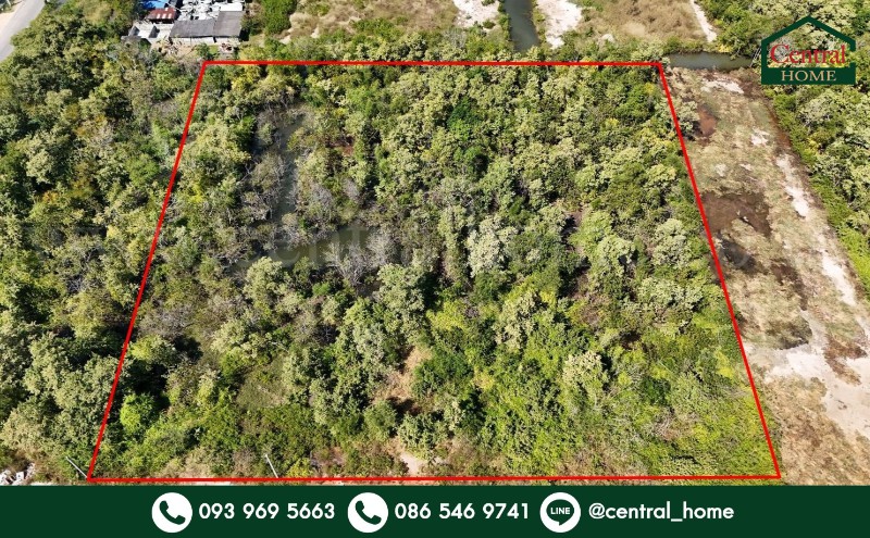 ที่ดินเปล่า 4 ไร่ แบ่งขายได้แปลงละ 1 ไร่ บางปะกง - ฉะเชิงเทรา ราคาถูก