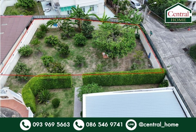 ที่ดินเปล่า ถมแล้ว 131 ตารางวา ลัดดารมย์ รัตนาธิเบศร์ แปลงริม