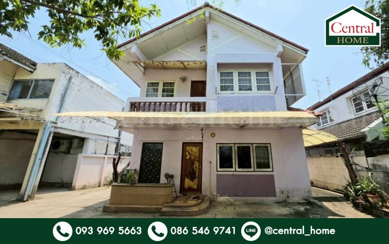 บ้านเดี่ยว หมู่บ้านเสนานิเวศน์ โครงการ 2 บ้านสวย สภาพดีมาก พร้อมอยู่