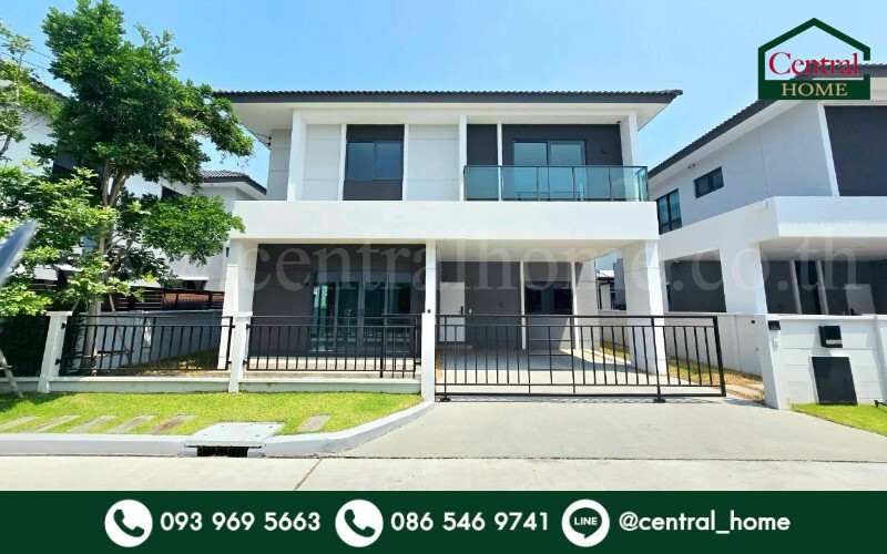 บ้านเดี่ยว เซนโทร ติวานนท์ - ศรีสมาน บ้านใหม่ ถูกสุดในโครงการ