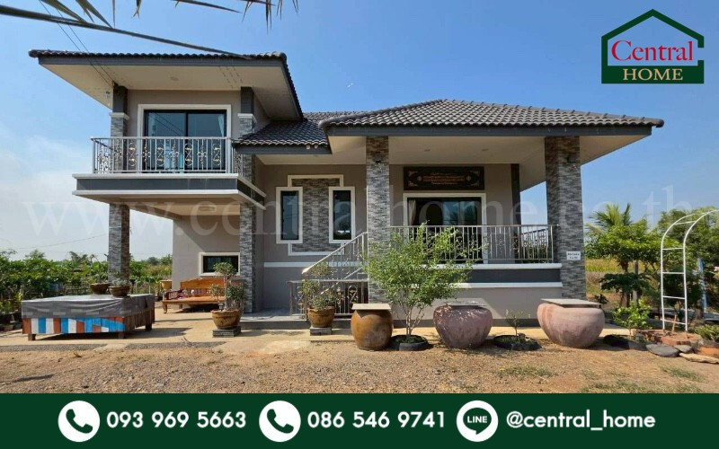 บ้านสวน 250 ตารางวา ถนนรังสิต-นครนายก คลอง 14 องครักษ์