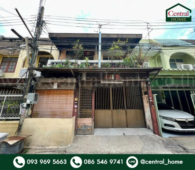 อาคารพาณิชย์ 72 ตารางวา โฮมออฟฟิศพร้อมโกดัง จรัญสนิทวงศ์ 35