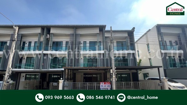 ทาวน์โฮม 3 ชั้น หมู่บ้าน เฌอคูน สาทร - ราชพฤกษ์ สวนผัก ตลิ่งชัน