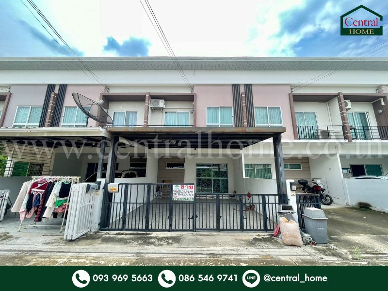 ทาวน์โฮม  เดอะ ทรัสต์ ทาวน์ รังสิต - คลอง 1 ใกล้ ฟิวเจอร์ พาร์ค รังสิต